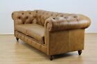 Large Chesterfield 3 Seater Sofa for Upholstery PU Leatherette Modern Comfortable Durable Tufted Back Design For Living and Drawing Room