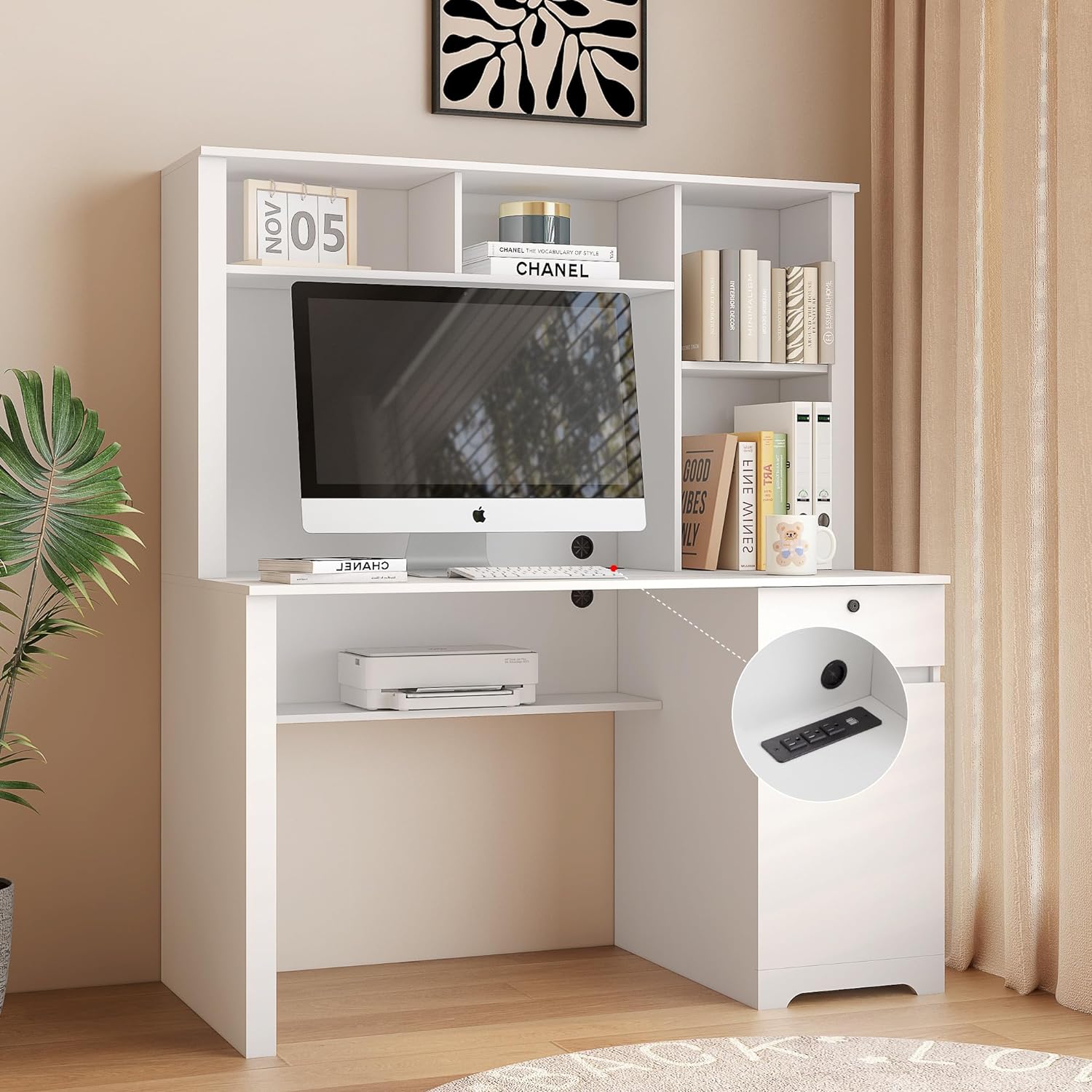 computer table office table study desk wooden table