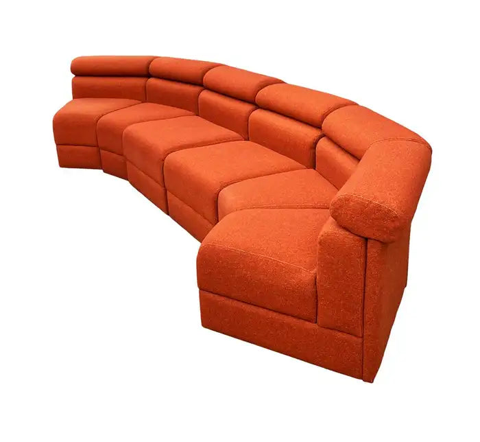 Curved Sofa Circular Design Modular Corner Sofa For Office Furniture Premium Upholstery Modern and Durable Design