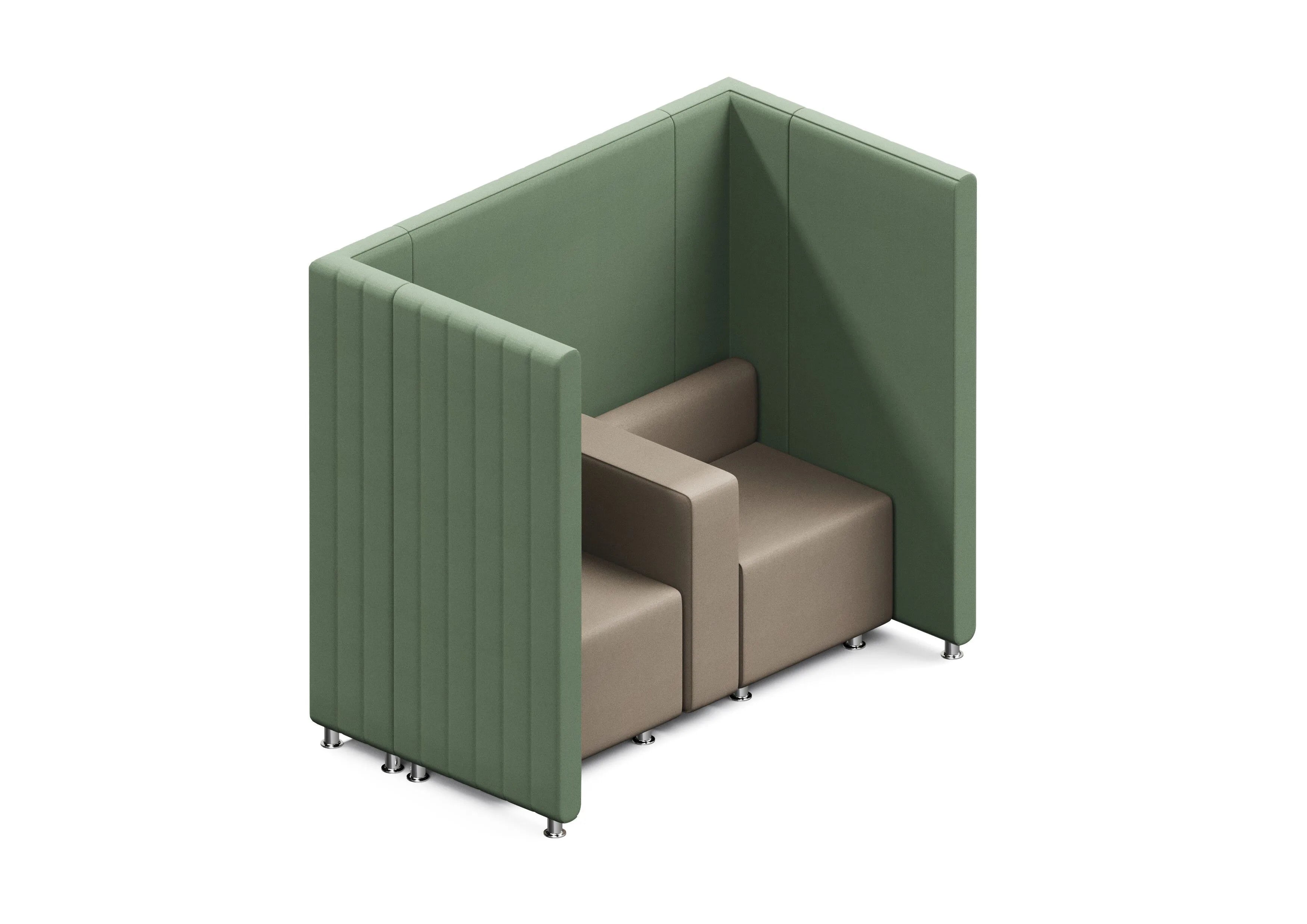 2 Seater Office Sofa for Office Area and High Backrest Sofa for Comfort and Style with Premium design.