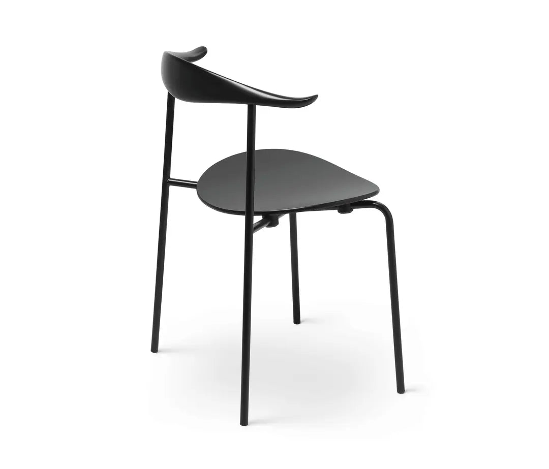 Mid-Century Modern Dining Chair - Sleek Wood & Metal Design for Contemporary Home Furniture
