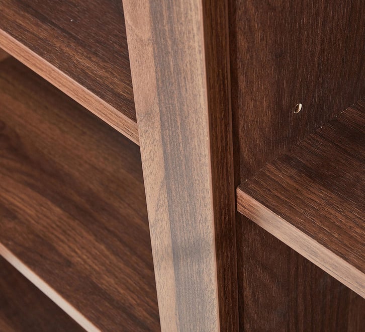 Wooden Shoes Storage Cabinet with Strong Build & Sleek Look