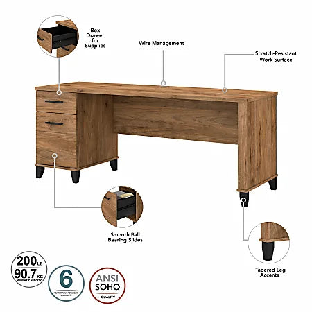 computer table office table study desk wooden table