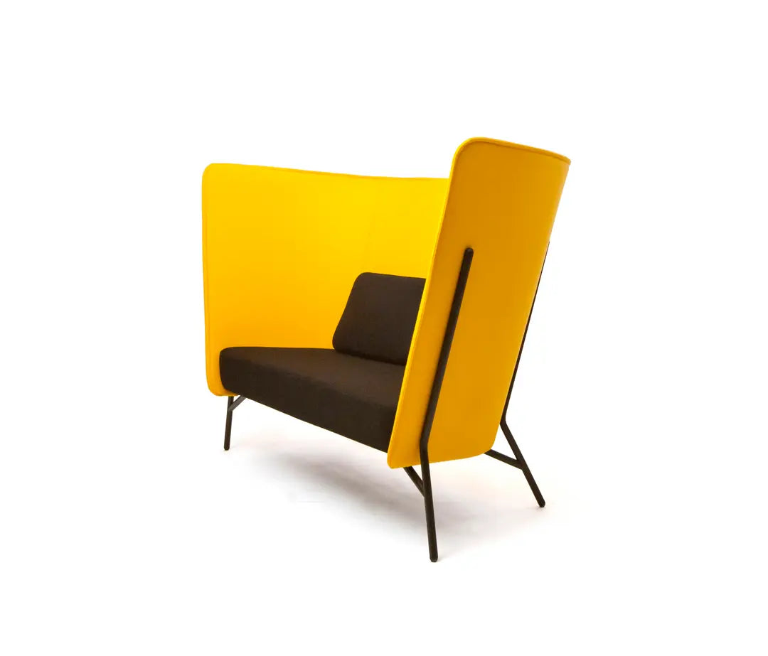 3 Seater Office Sofa for Office Area and an Elegant and Comfortable High Back Sofa.