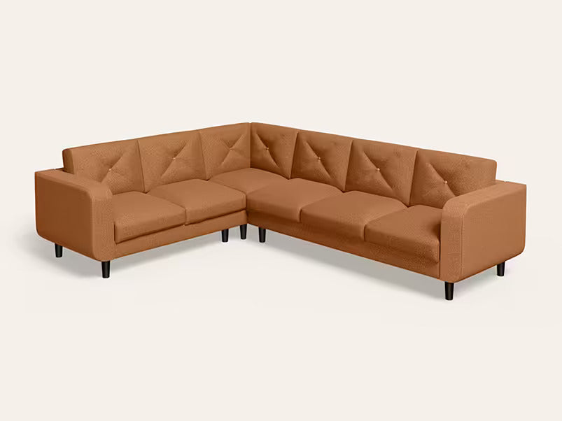 5 Seater L Shape sofa Modern Design Durable and Comfort Seating  Perfect for living Room