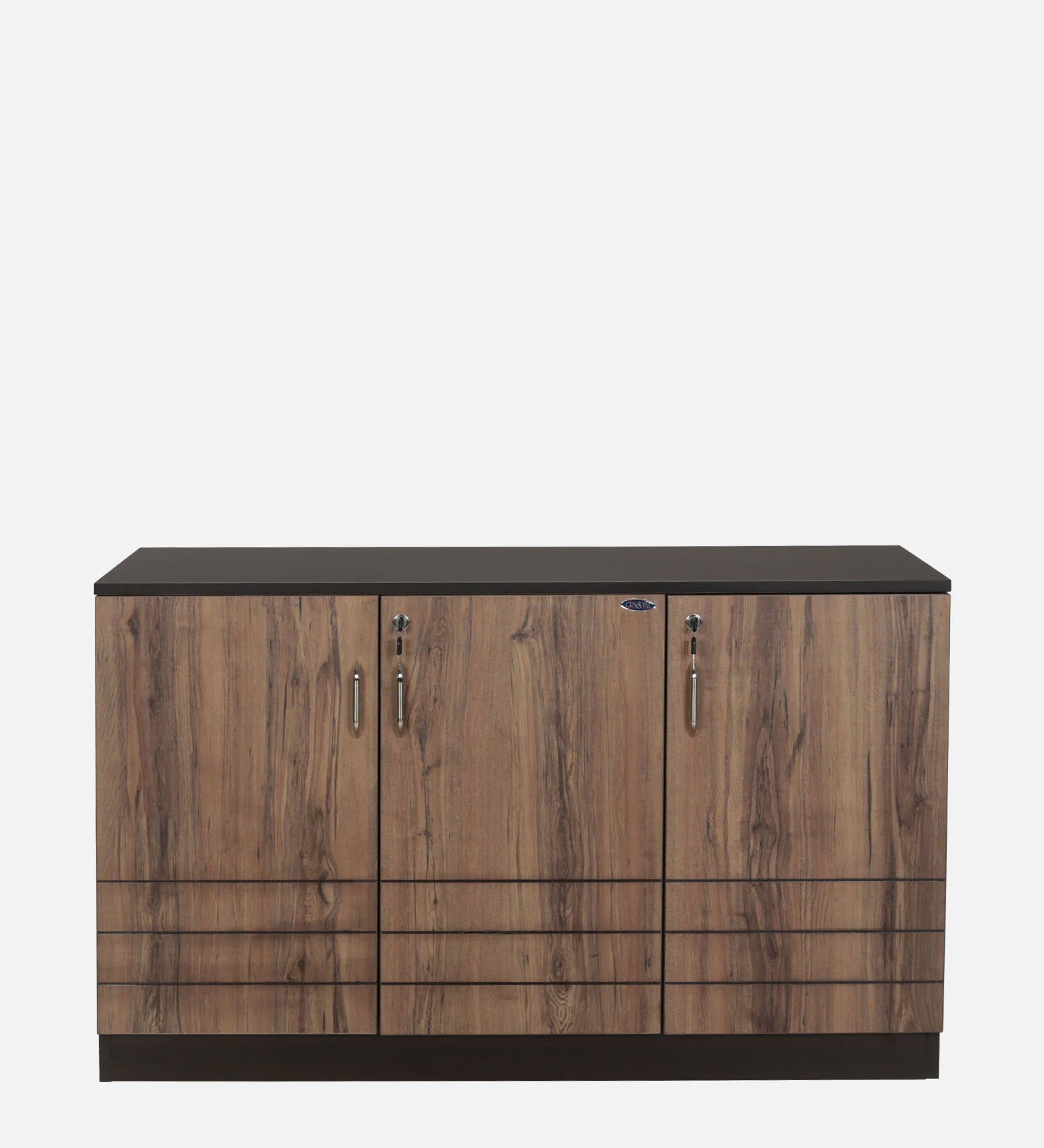 Cabinet in Dark Walnut – spacious storage unit blending elegant and for stylish, functional home décor.