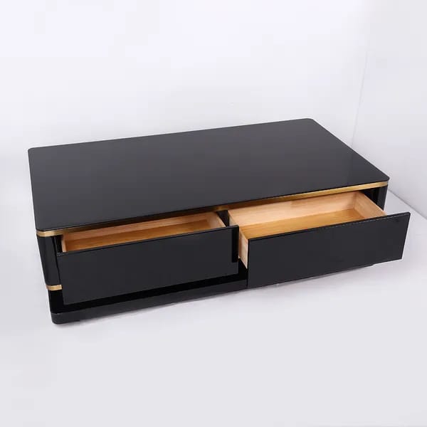 মেটাল ফ্রেম বেস গ্লাস সেন্টার টেবিল