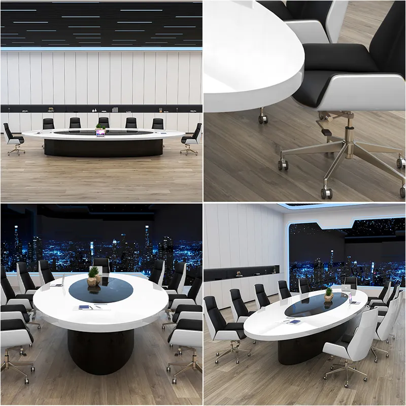 Conference Table for Office Furniture with Professional, Durable Finish, Stylish Look and Ample Seating Capacity