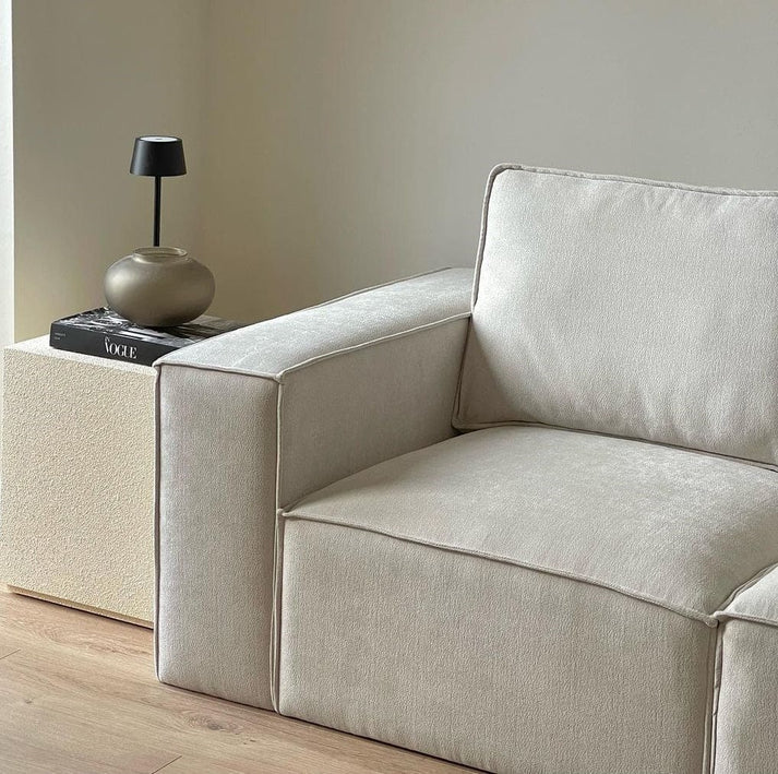 5 Seater L Shape sofa Modern Design upholstery fabric Durable and Comfort Seating & Support Padded Perfect for living Room