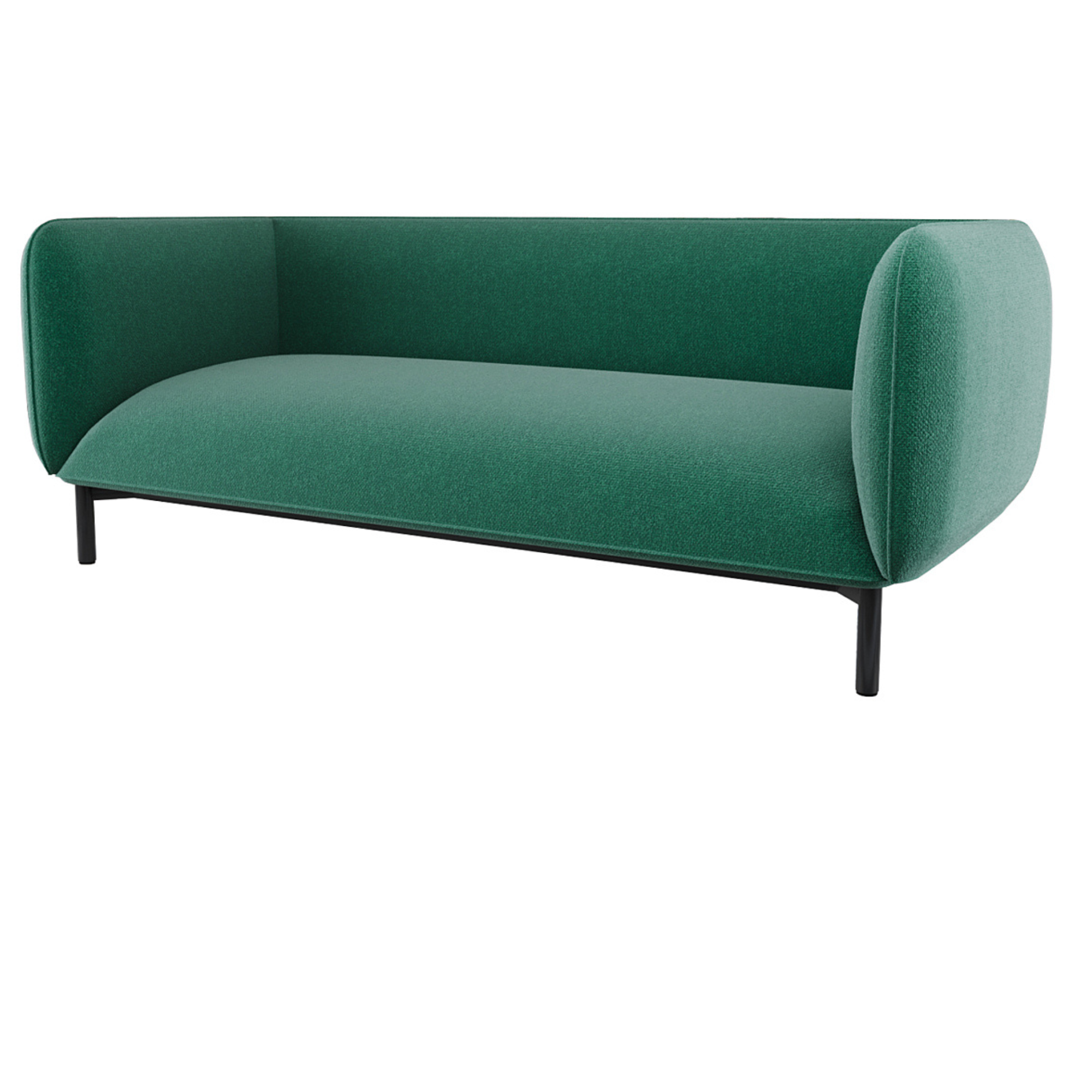3 Seater Sofa For Home Furniture Upholstery Fabric Premium & Durable Design For Living Room -Green