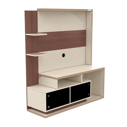 Wooden TV Wall Cabinet with Versatile Storage for Stylish Entertainment Units