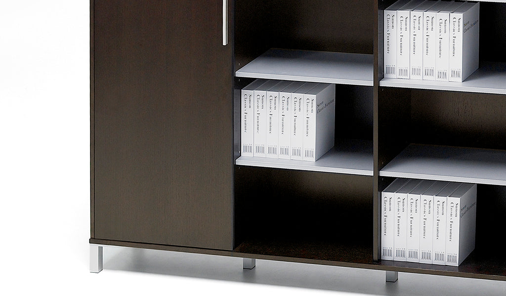Wooden Office Storage Cabinet with Durable Construction & Space-Saving Design for for Organized Office Environments