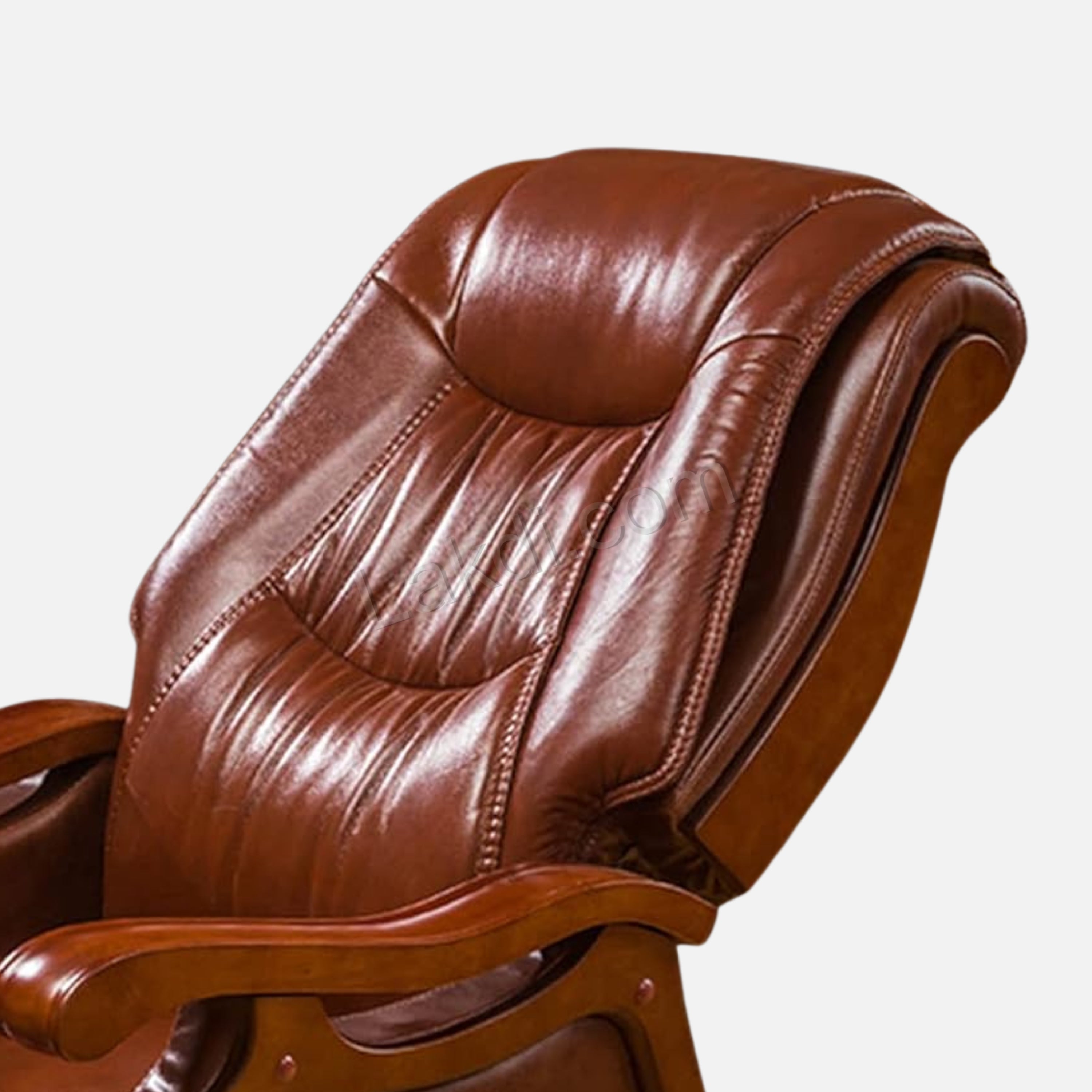 High Back Director Chair for office Luxury Design Made in Plyboard with Leatherette & Recliner & Footrest  Best Ergonomic Office Chair