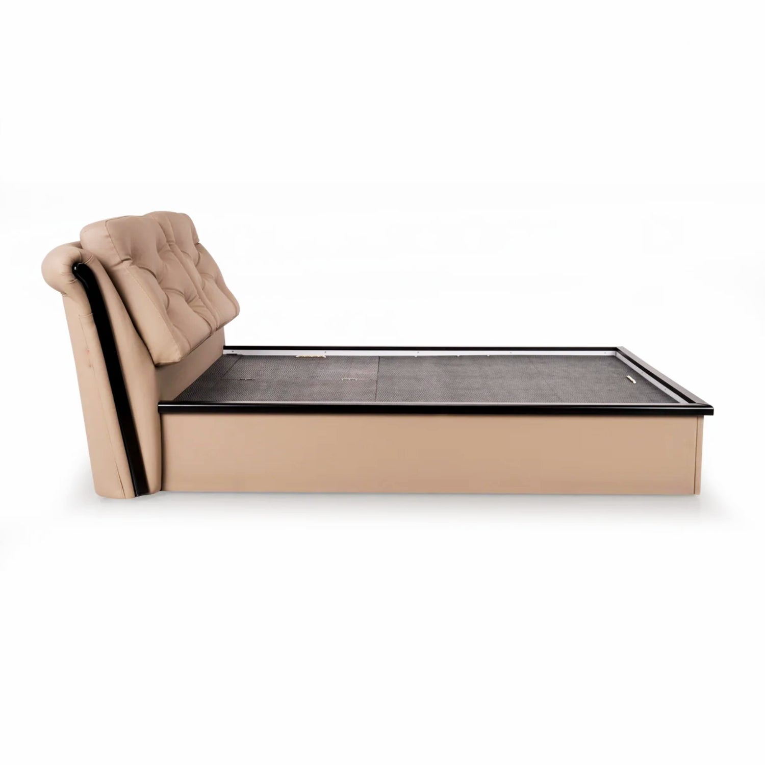 Queen & King Size Fully Upholstered Bed Made in Plyboard with Leatherette and Hydraulic Storage for Luxury & Comfort  Durable Bed