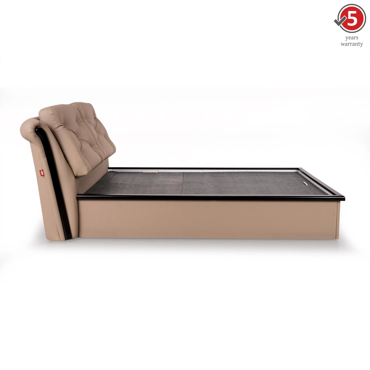 Queen & King Size Fully Upholstered Bed Made in Plyboard with Leatherette and Hydraulic Storage for Luxury & Comfort  Durable Bed