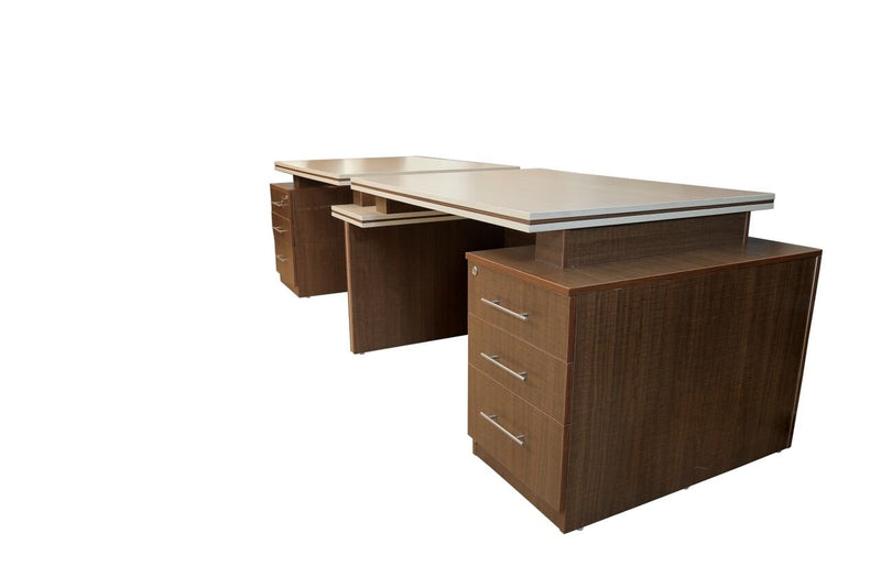Executive Table with Drawer & Openable Shutter