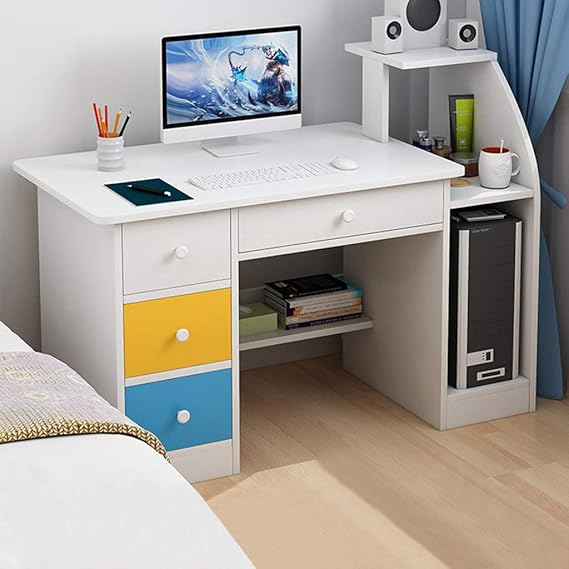 computer table office table study desk wooden table