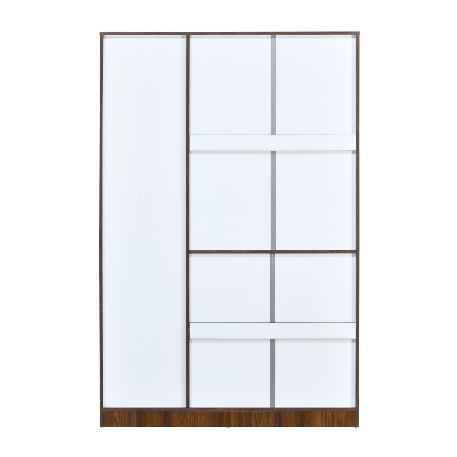 3 Door Wooden Wardrobe -