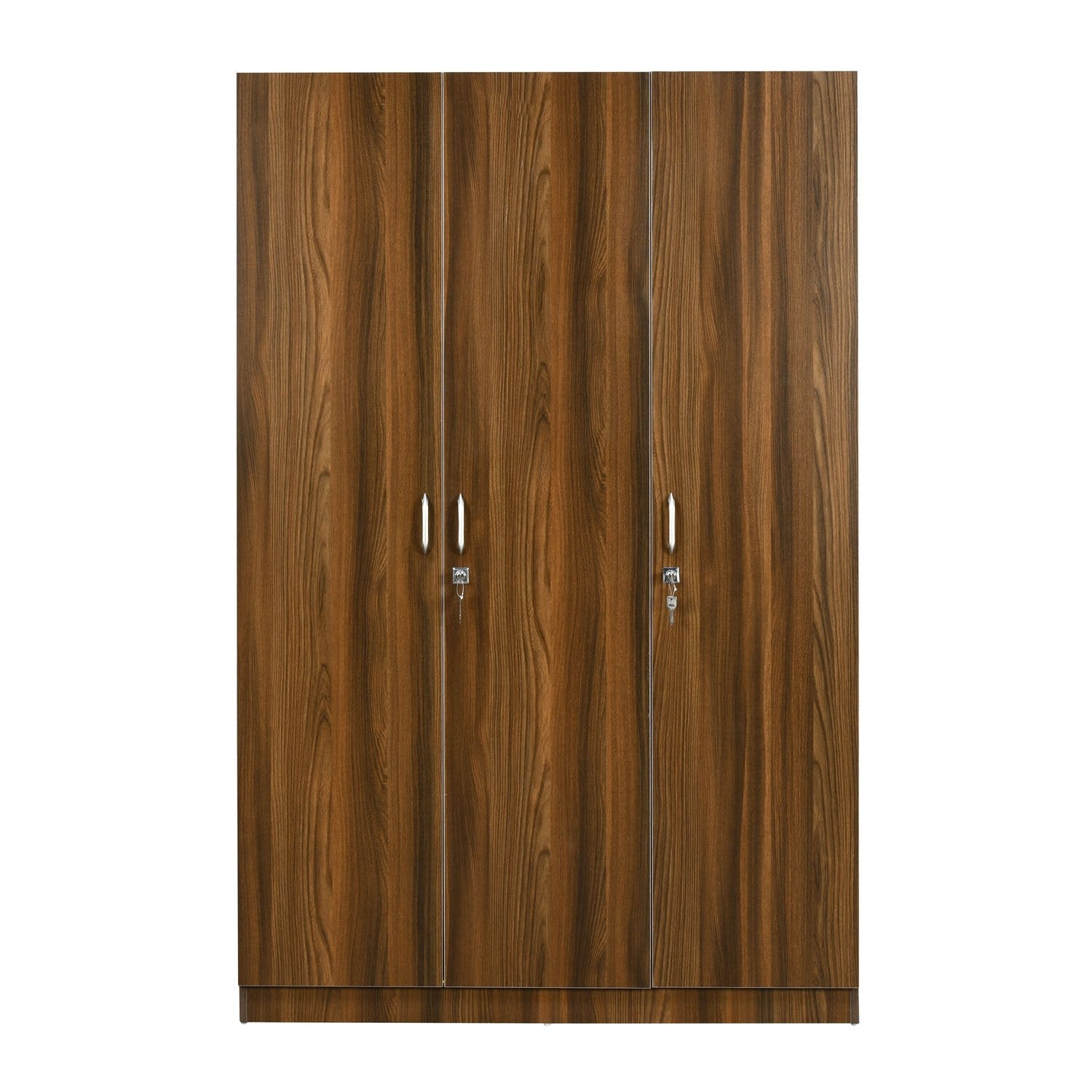 3 Door Wooden Wardrobe -