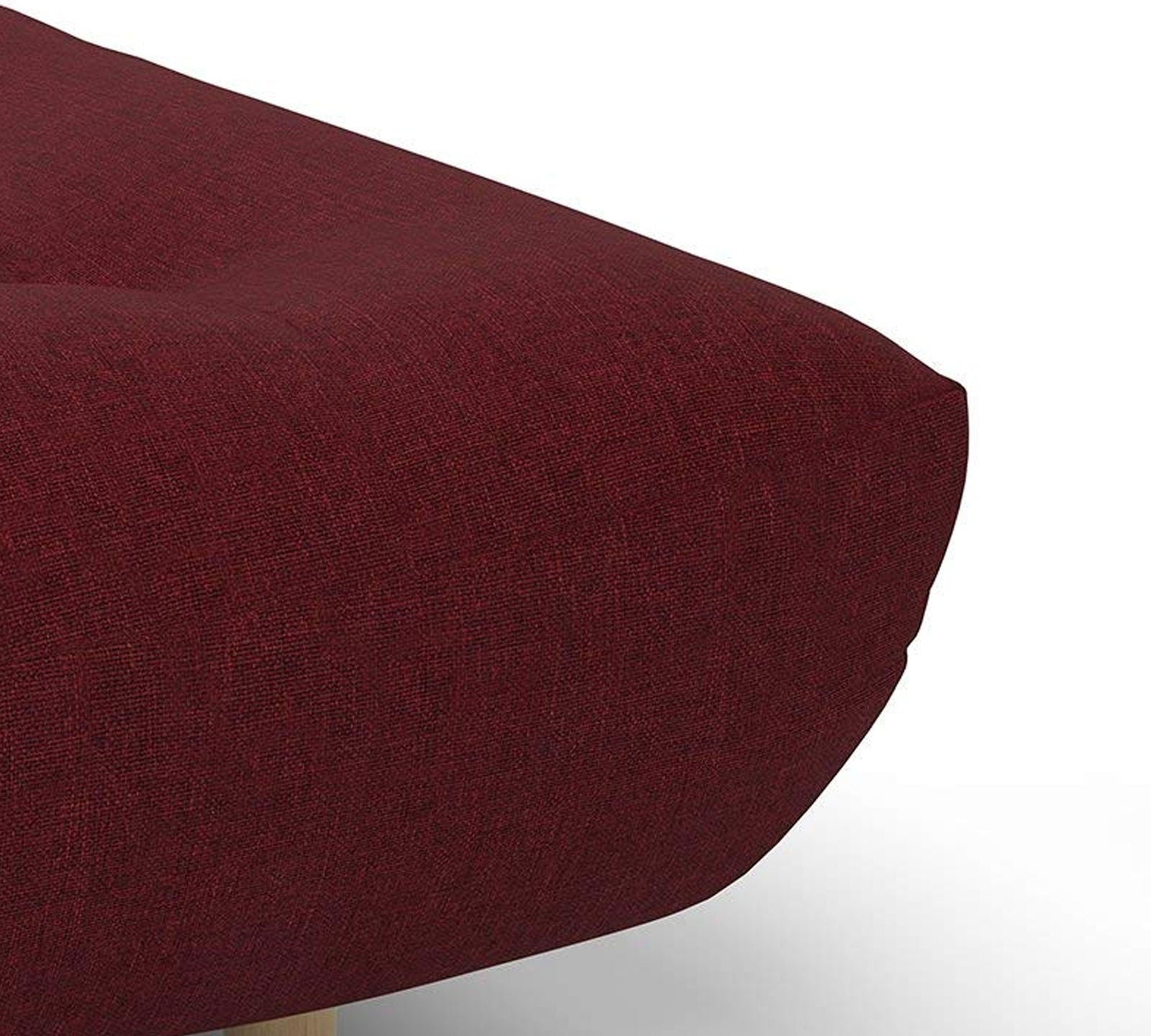3 Seater Fabric Sofa Cum Bed in Wooden Frame -