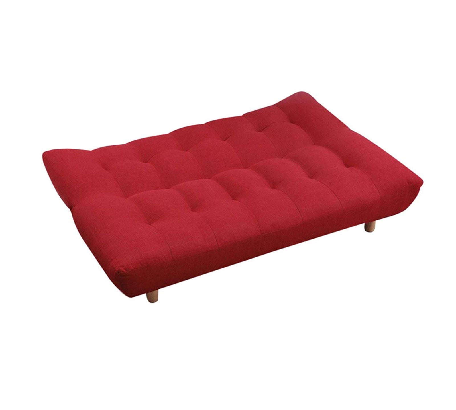 3 Seater Fabric Sofa Cum Bed in Wooden Frame -