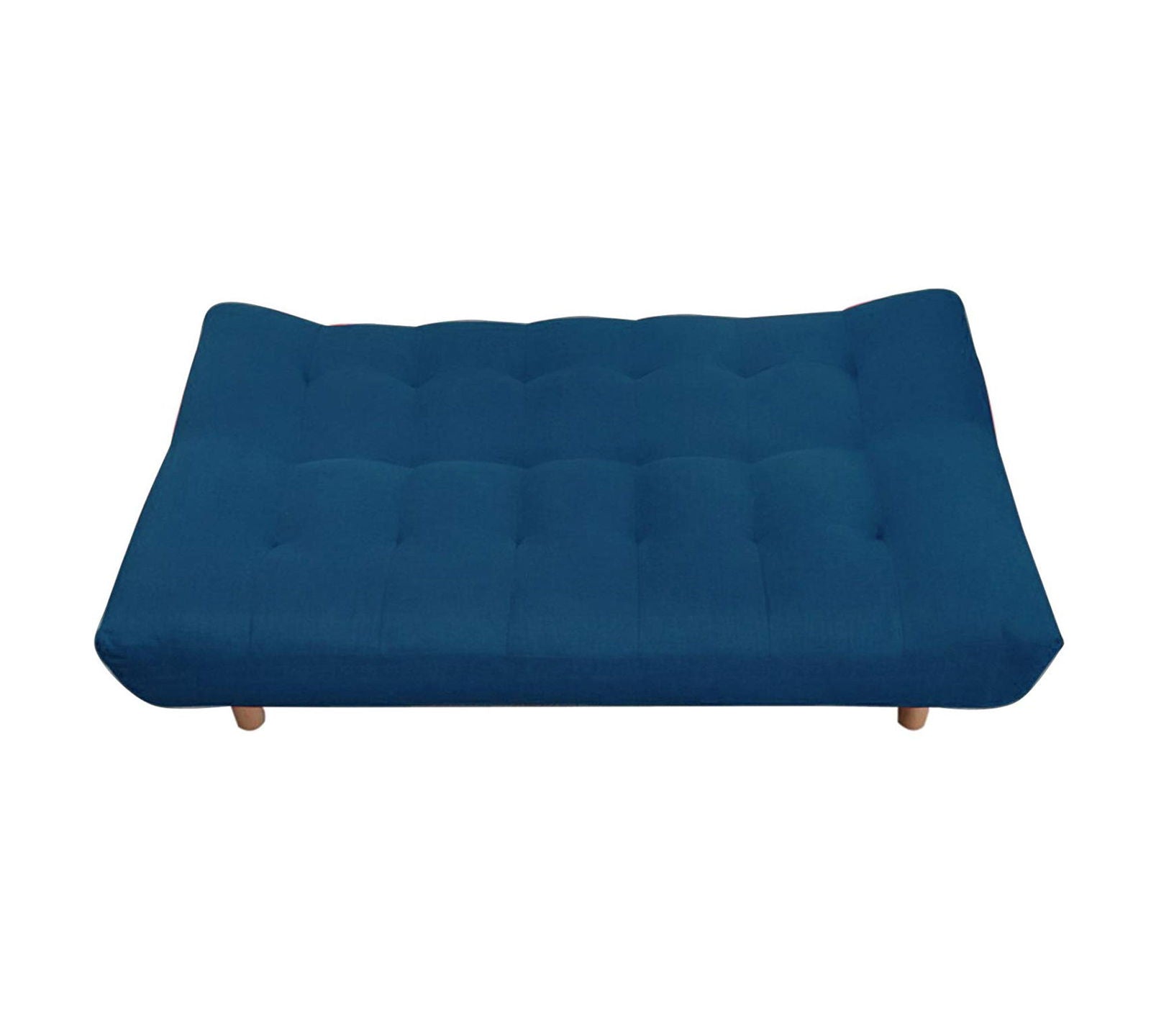 3 Seater Fabric Sofa Cum Bed in Wooden Frame -