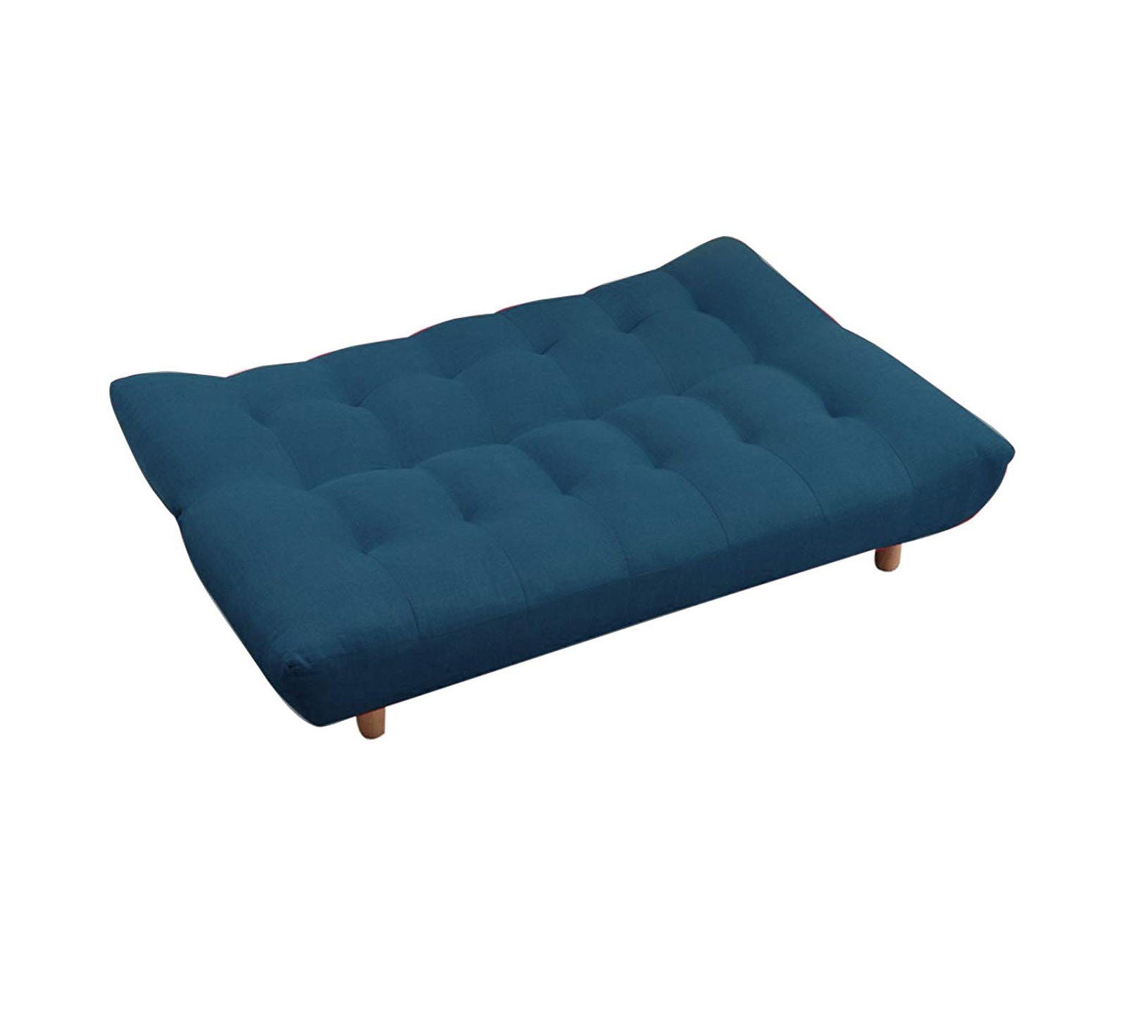 3 Seater Fabric Sofa Cum Bed in Wooden Frame -