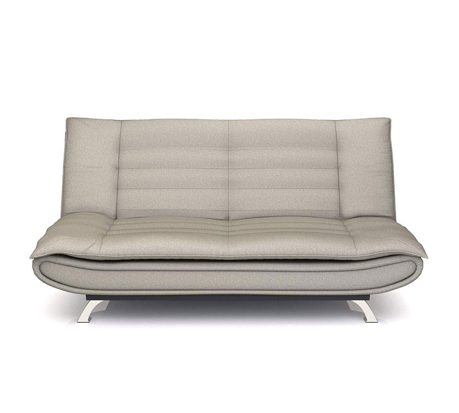 3 Seater Fabric Sofa Cum Bed in Wooden Frame -