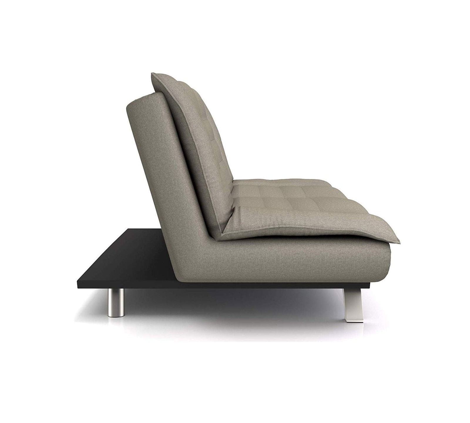 3 Seater Fabric Sofa Cum Bed in Wooden Frame -