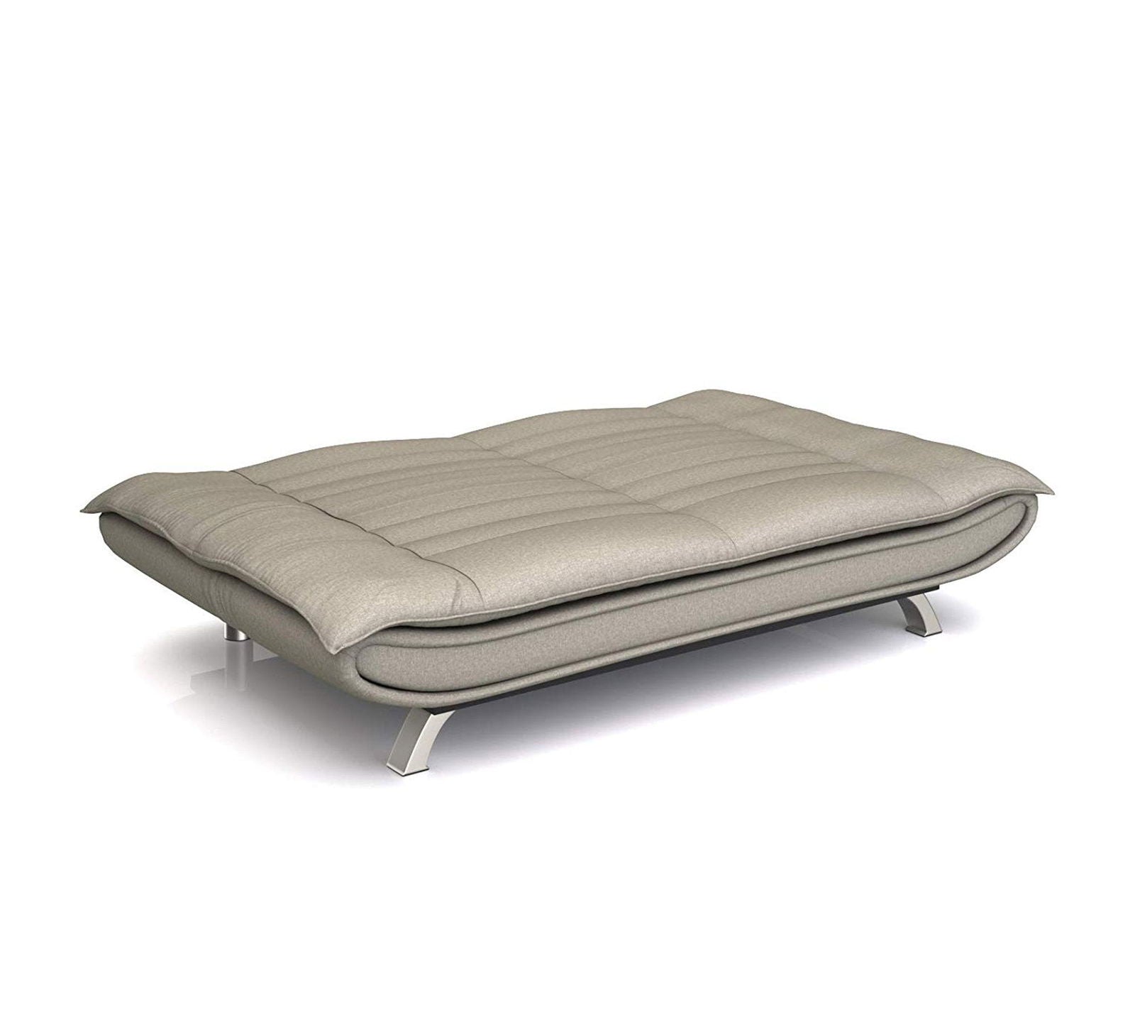 3 Seater Fabric Sofa Cum Bed in Wooden Frame -