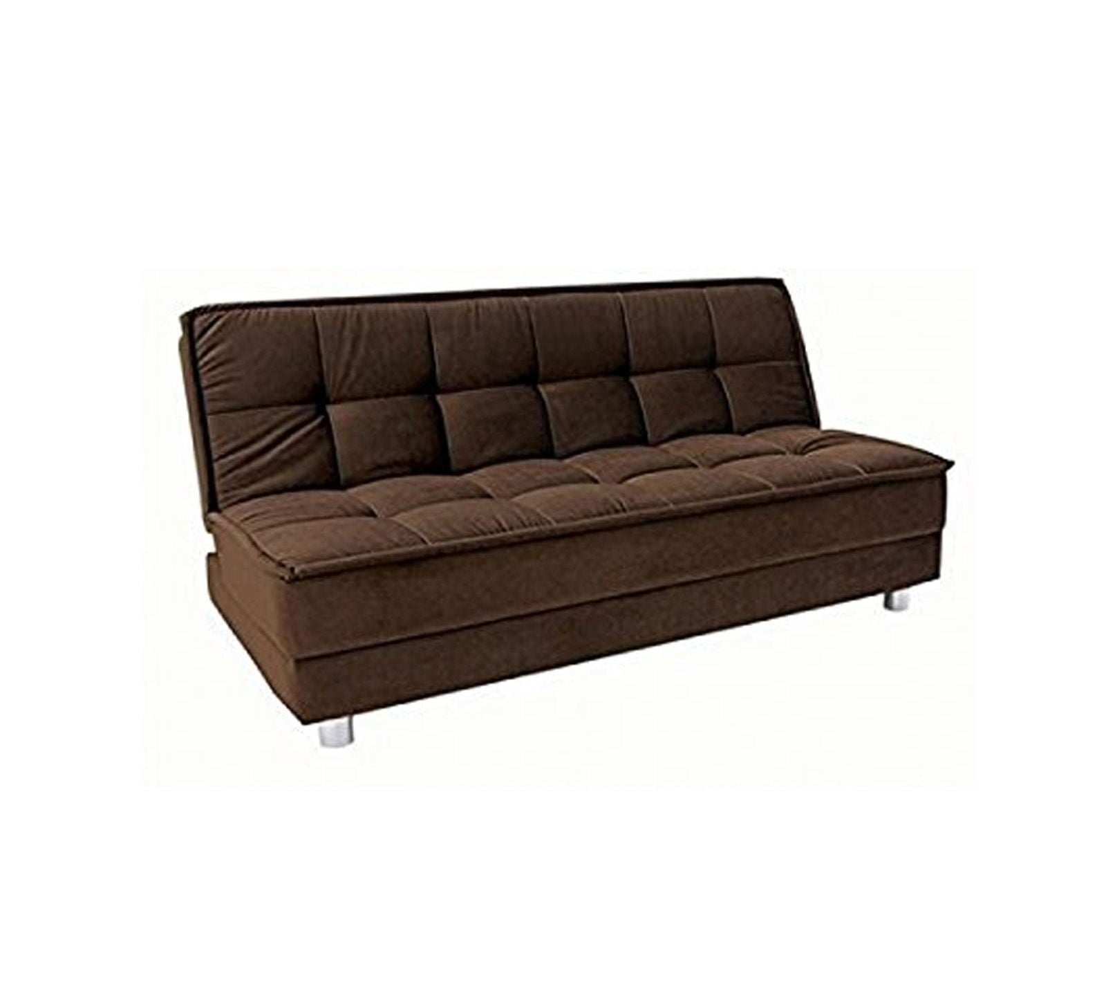 3 Seater Fabric Sofa Cum Bed in Wooden Frame -