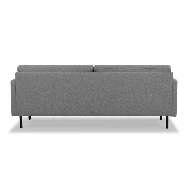 3 Seater Fabric Sofa with Metal Legs -