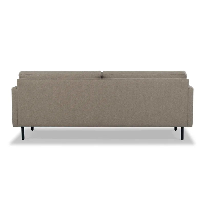 3 Seater Fabric Sofa with Metal Legs -
