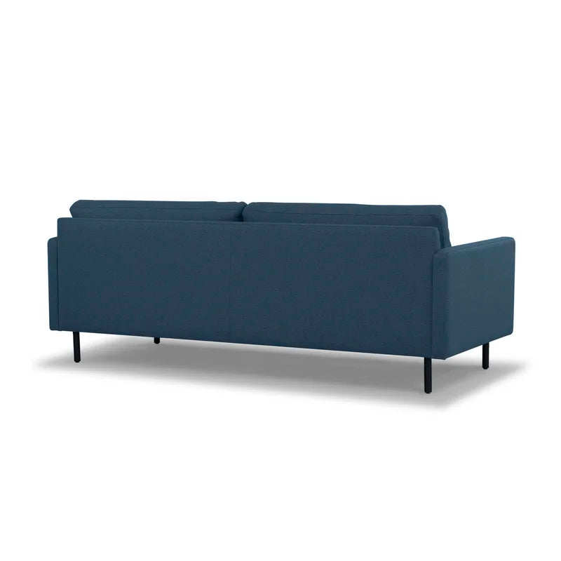 3 Seater Fabric Sofa with Metal Legs -