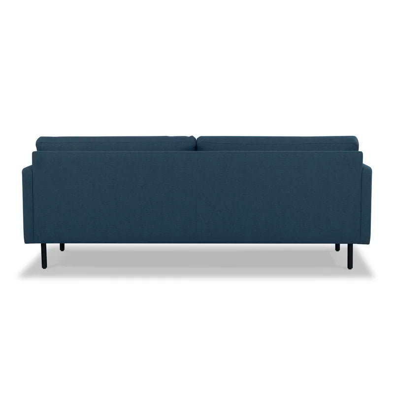 3 Seater Fabric Sofa with Metal Legs -