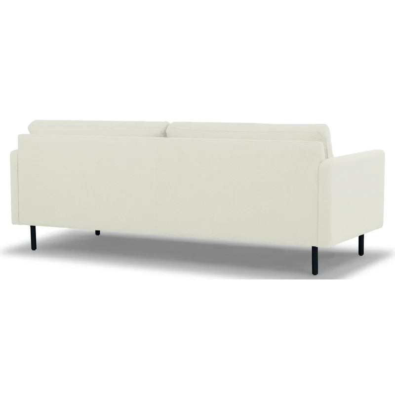 3 Seater Fabric Sofa with Metal Legs -
