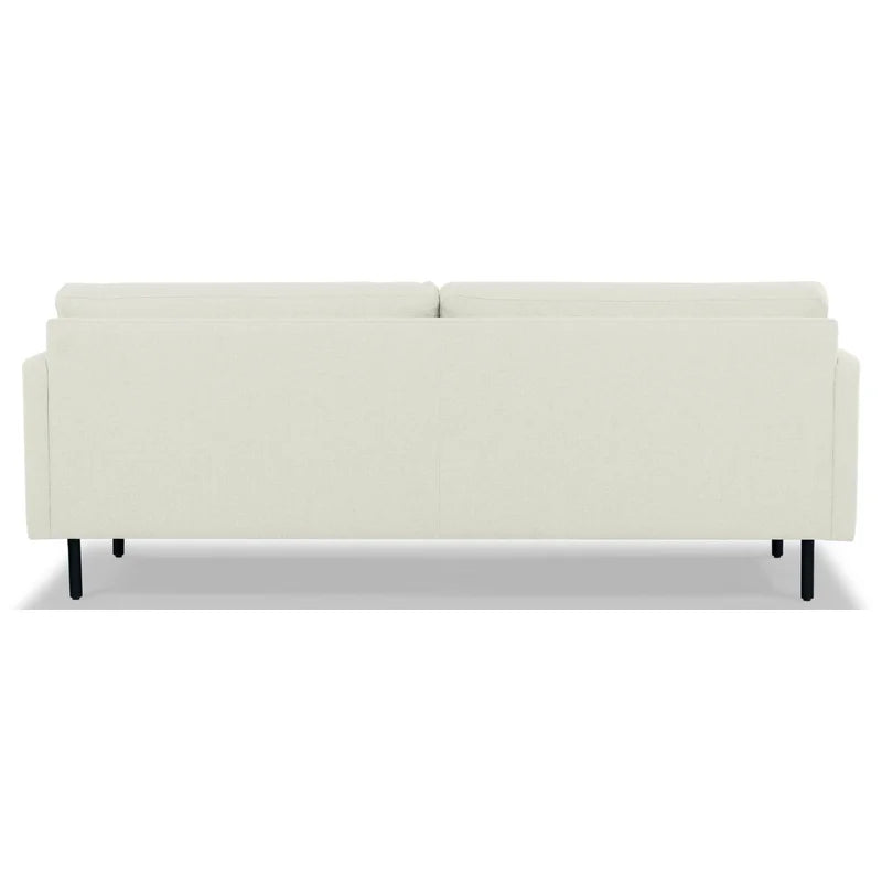 3 Seater Fabric Sofa with Metal Legs -