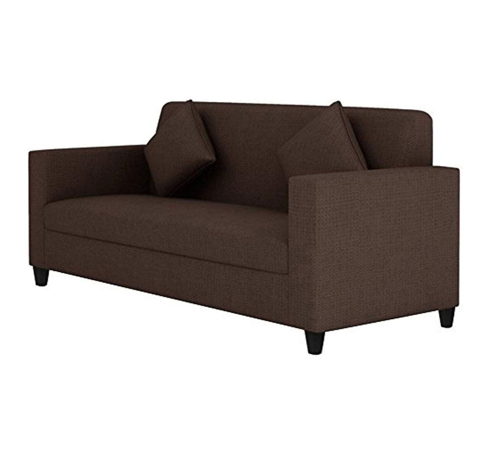 3 Seater Sofa in Wooden Frame Base -