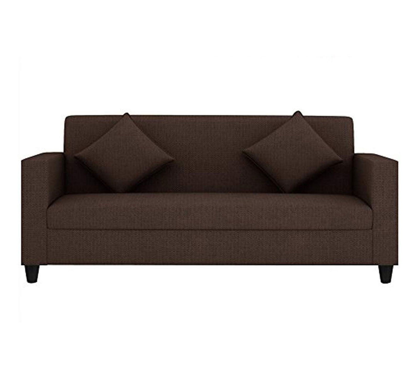 3 Seater Sofa in Wooden Frame Base -