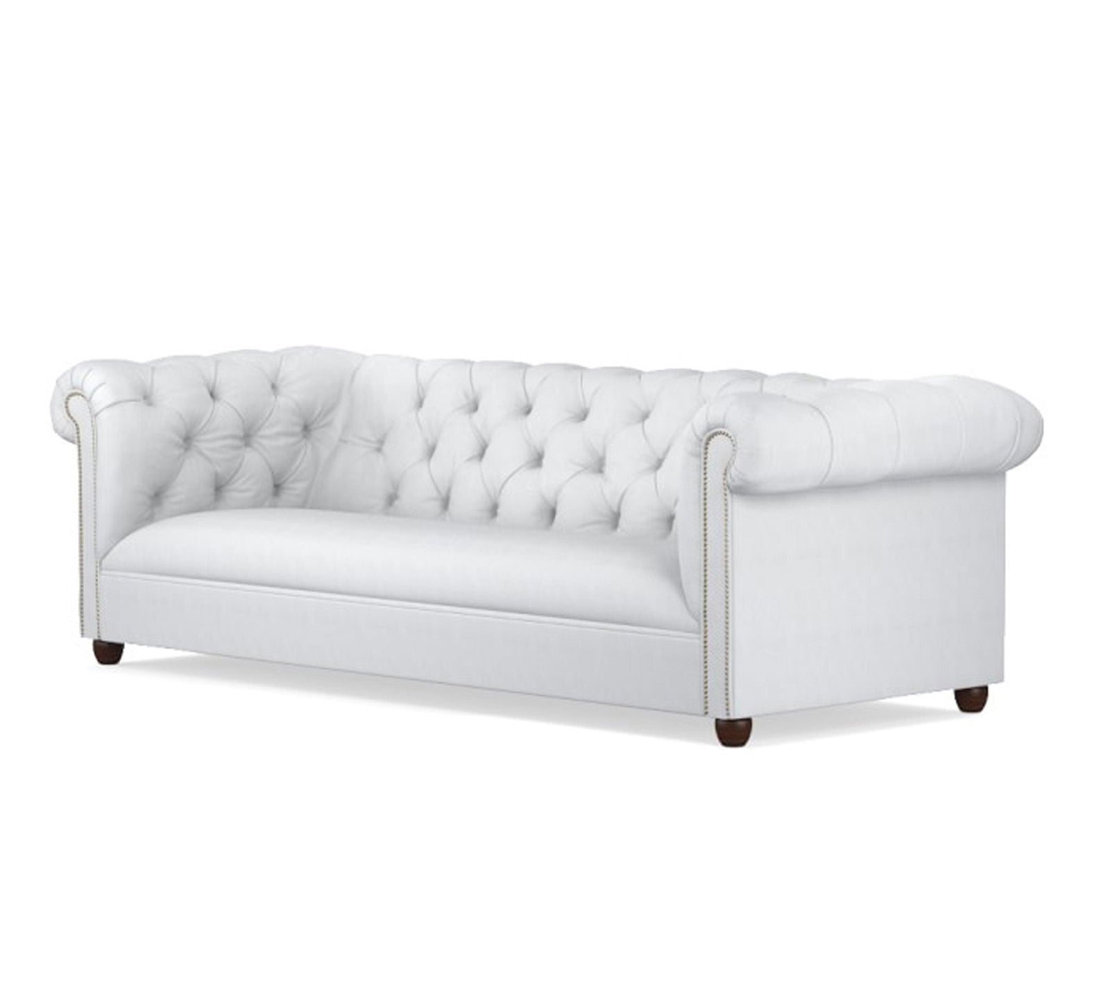 3 Seater Sofa in Wooden Frame Base -