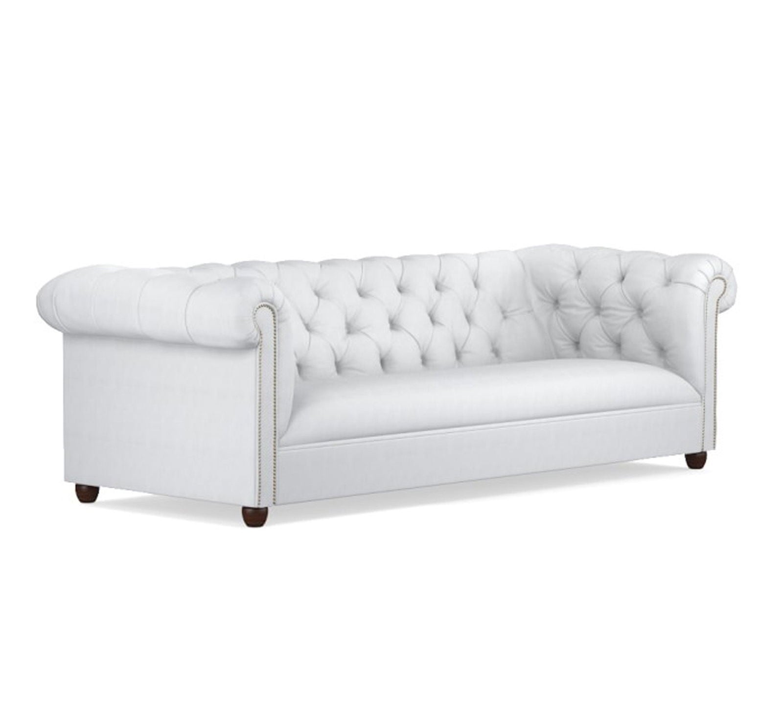 3 Seater Sofa in Wooden Frame Base -