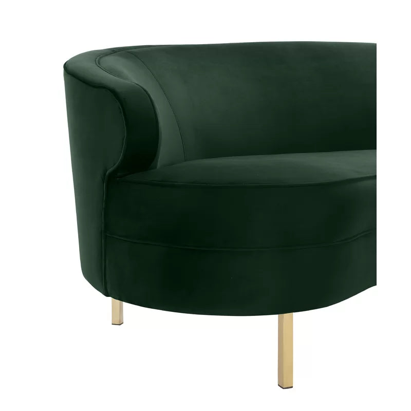 3 Seater Sofa with Metal Legs -