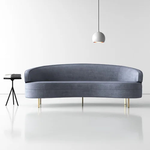 3 Seater Sofa with Metal Legs -