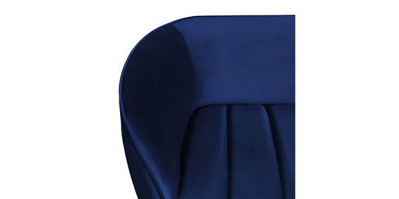 3 Seater Velvet Sofa with Wooden Legs -