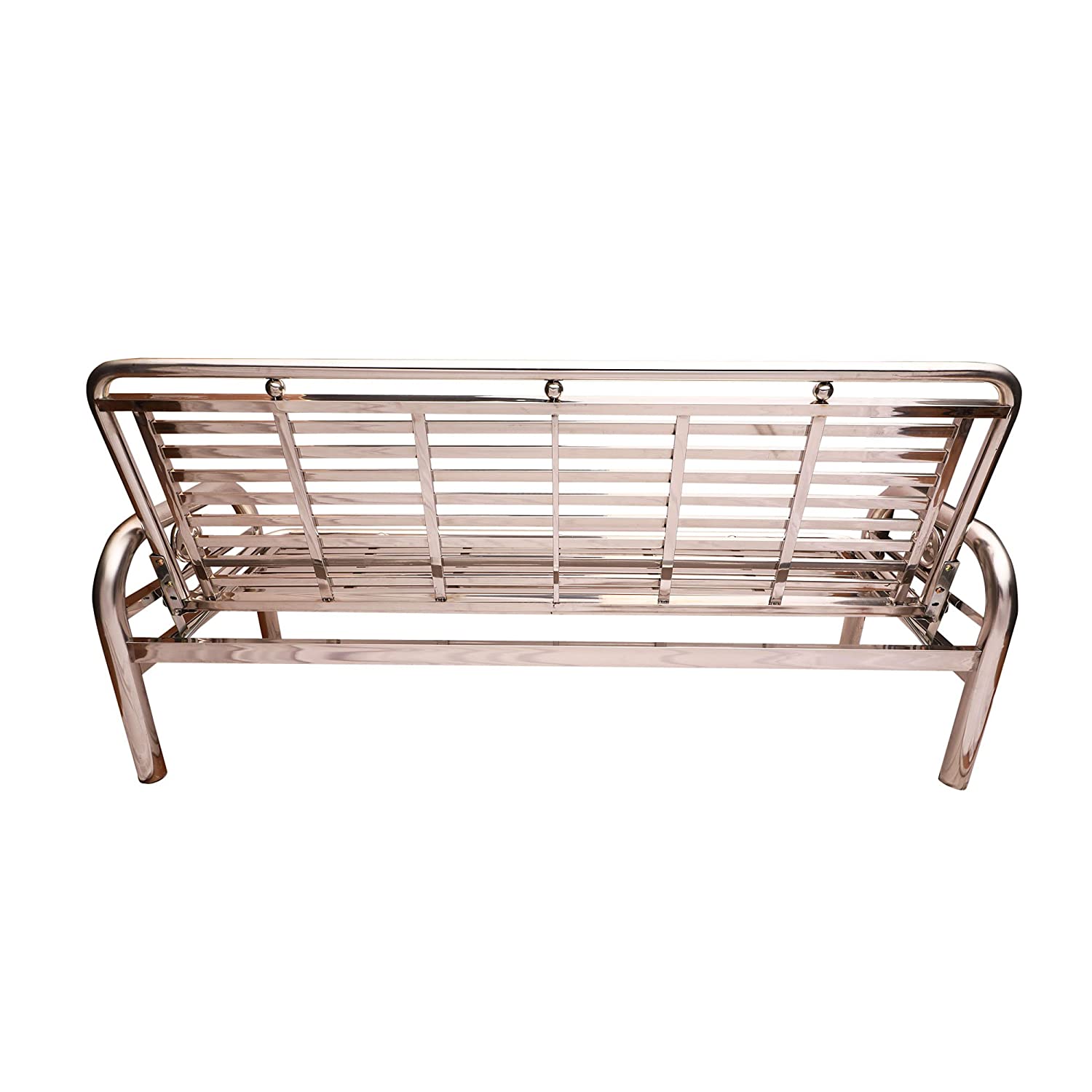 3 Seater Waiting Chair with Stainless Steel Metal Base -
