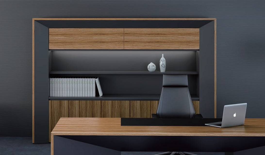 Wooden Office Storage Cabinet with Stylish finish, and Durable Design for Corporate