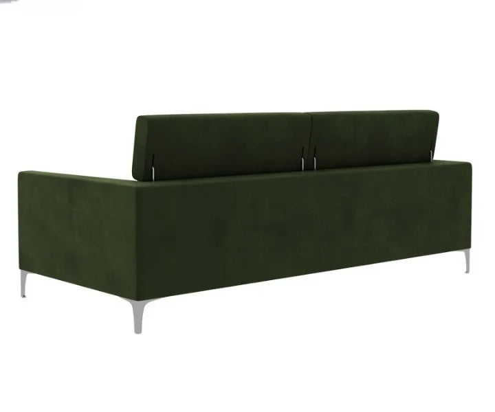 3-Seater seating solution crafted for modern offices, featuring luxurious velvet upholstery, ergonomic comfort, and a durable, professional build.