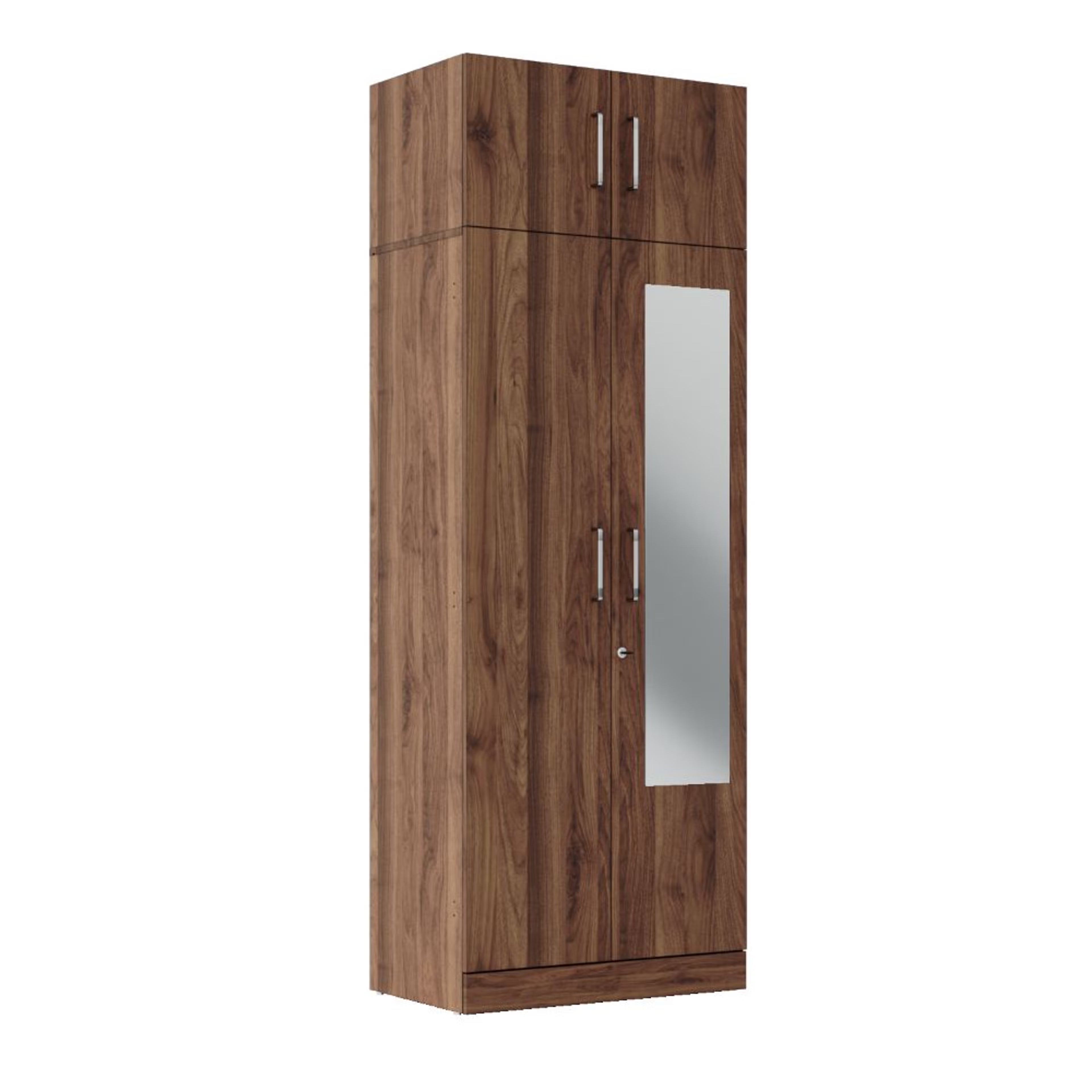 Wardrobe Elegant Storage Solution for Bedroom & with Hanging Space, Shelves & Drawers