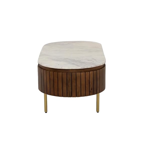 Center Table Featuring Sleek Wooden Frame and Smooth Top, Suitable for Contemporary Living and Lounge Areas
