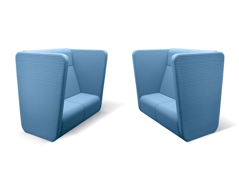 2 Seater Office Sofa For Office Area and Stylish & Functional, High-Back Sofa for Refined Comfort.